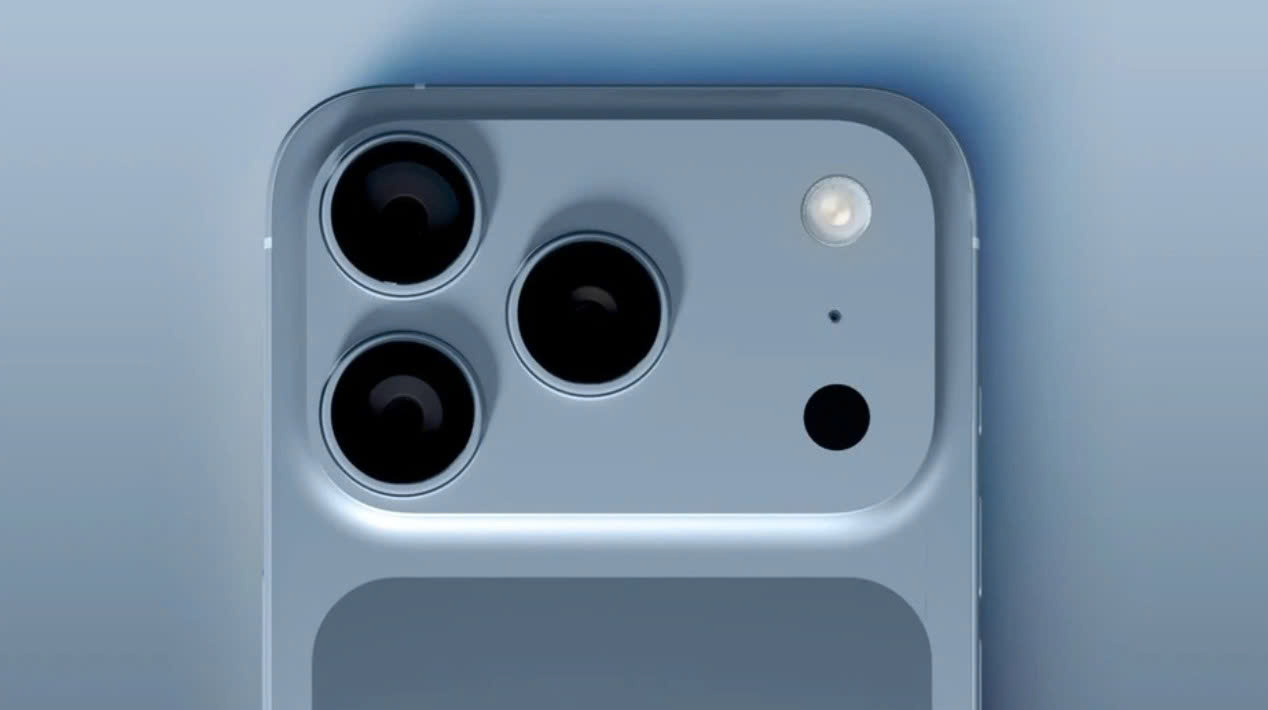 Apple có thể thay đổi vị trí logo trên iPhone 17 Pro