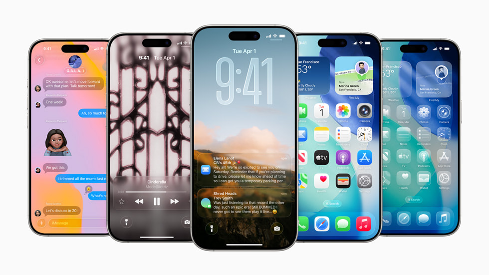 ios26 - Giao diện mới trên iphone, ipad