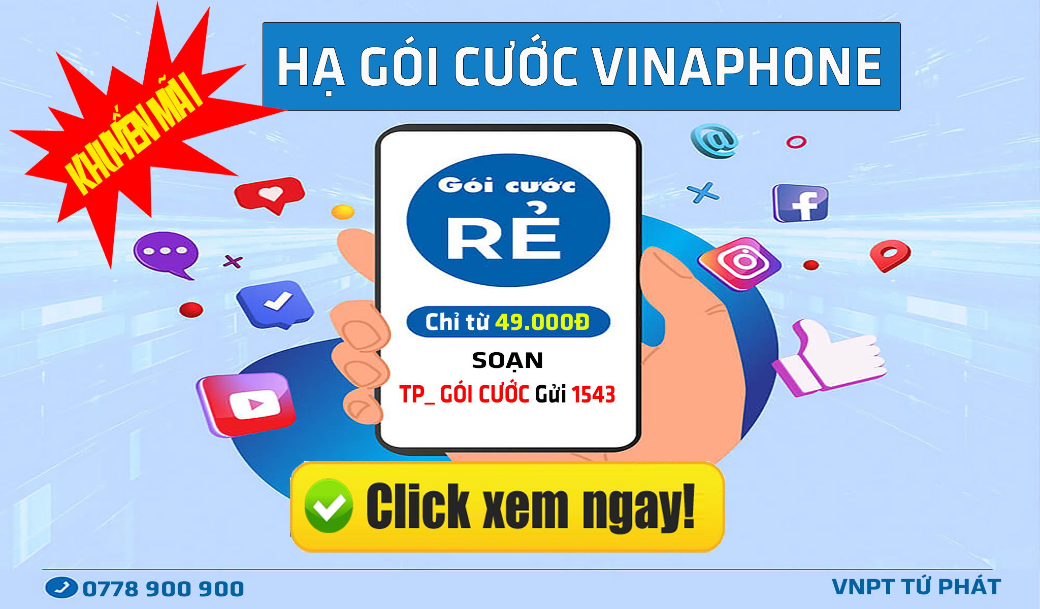 Gói cước 4G VinaPhone tốt nhất, data khủng, giá rẻ, nhiều ưu đãi