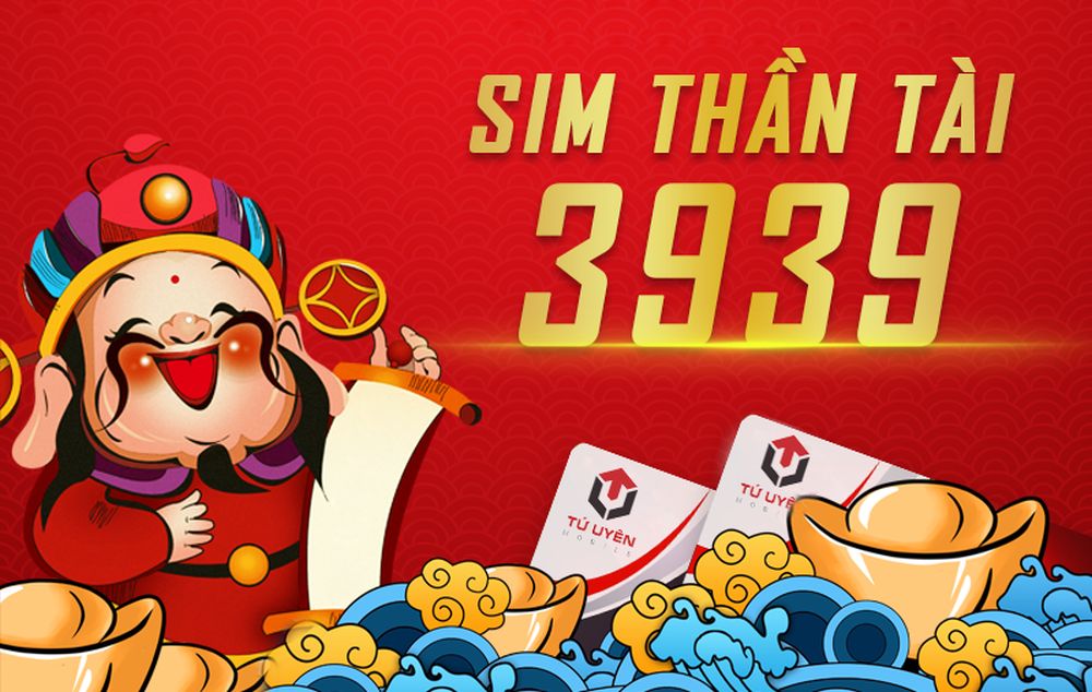 Sim thần tài kép 3939 giá rẻ