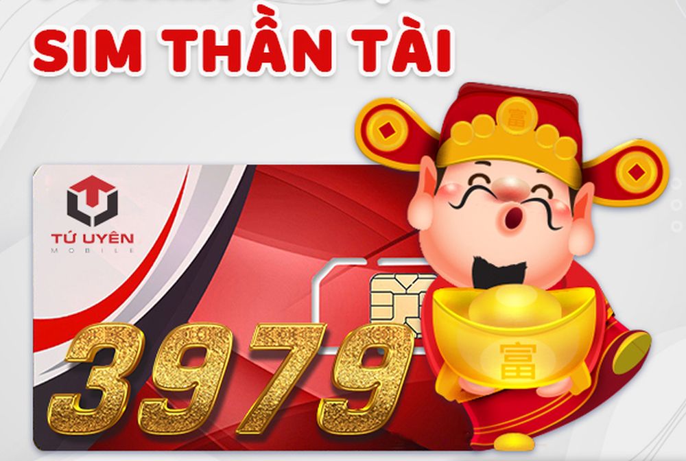 Sim phong thuỷ 3979 giá rẻ