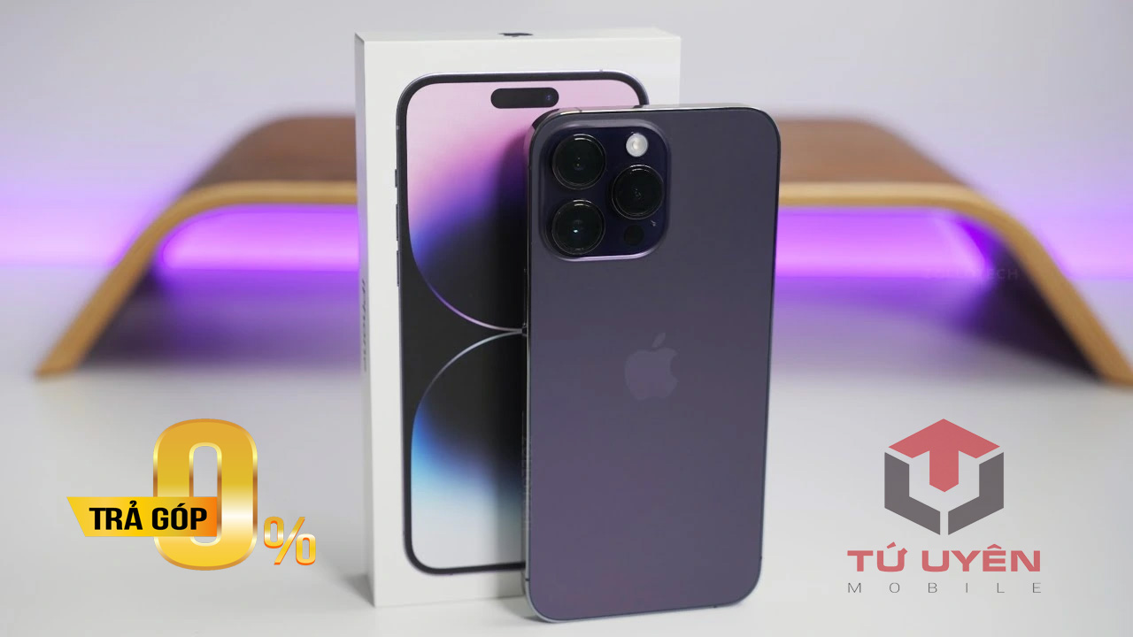 Bộ đôi iphone 14 pro và 14 pro max giảm giá sâu tại Tứ Uyên Mobile