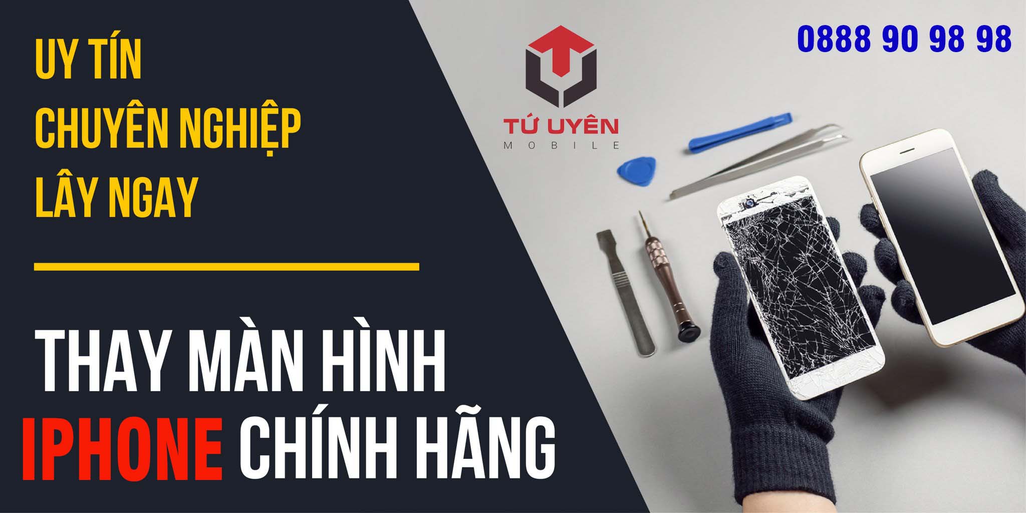 Thay màn hình iphone và các dòng điện thoại lấy ngay tại Gò Vấp | TP HCM