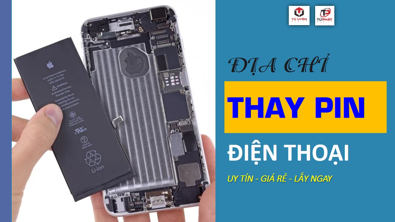 Dịch vụ thay pin điện thoại lấy ngay uy tín tại Gò Vấp