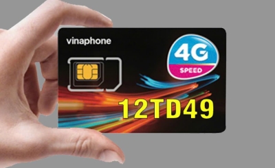SIÊU SIM DATA 12TD49 | 500Gb data mỗi tháng | Dùng 1 năm không nạp tiền
