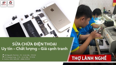 Trung tâm sửa chửa điện thoại di động tại Gò Vấp TP HCM